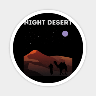 Night desert Magnet